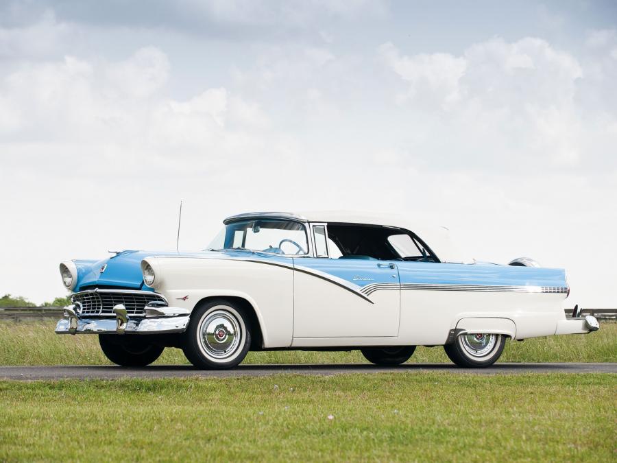  Ford Fairlane Sunliner Convertible 1956 года  (фото 34 из 42)